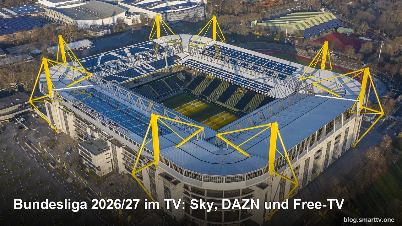 Bundesliga 2026/27 im TV: Sky, DAZN und Free-TV