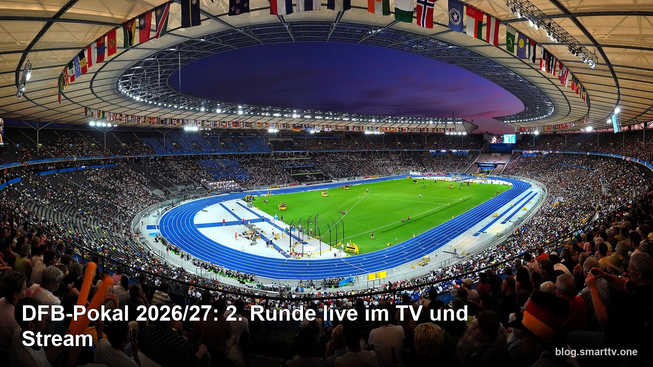 DFB-Pokal 2026/27: 2. Runde live im TV und Stream