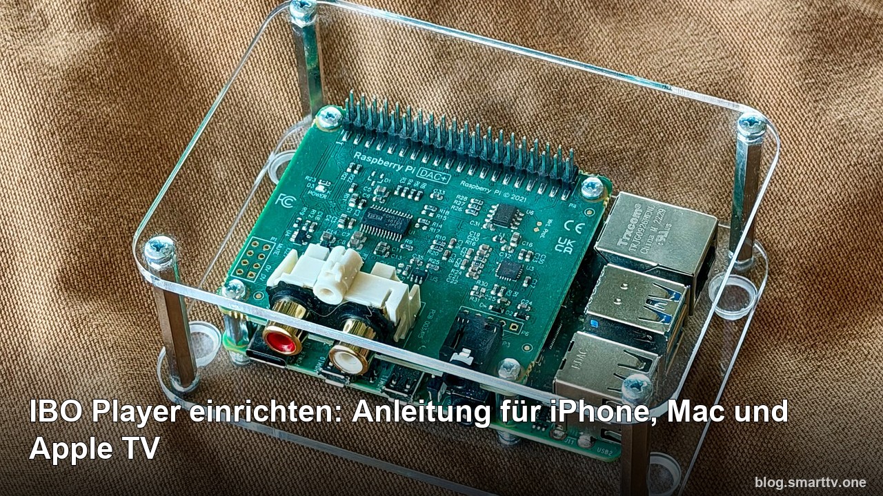 IBO Player einrichten: Anleitung für iPhone, Mac und Apple TV