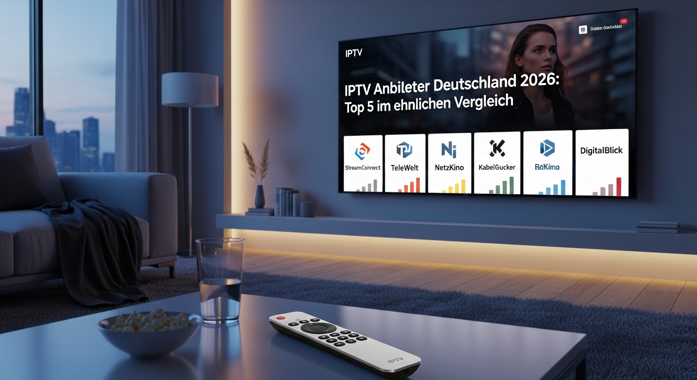 IPTV Anbieter Deutschland 2026: Top 5 im ehrlichen Vergleich