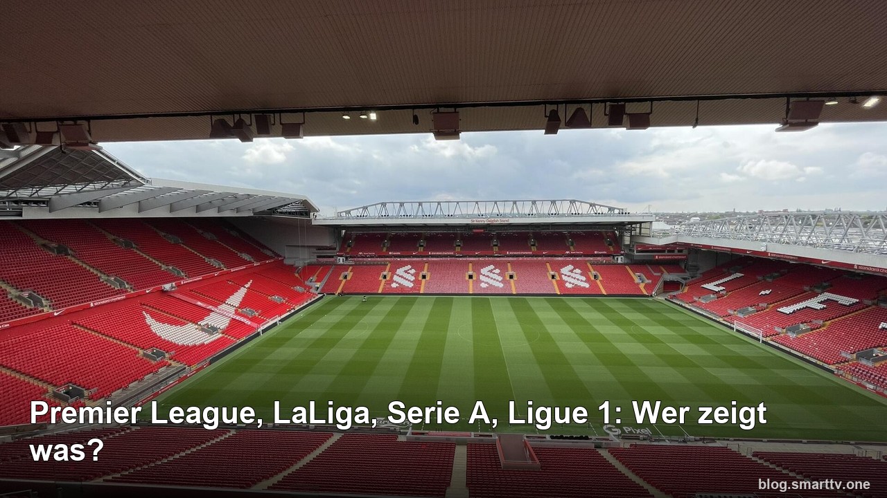 Premier League, LaLiga, Serie A, Ligue 1: Wer zeigt was?
