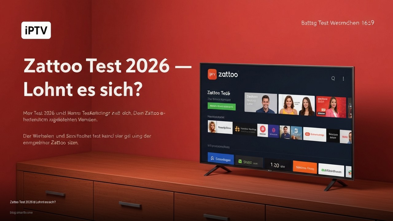 Zattoo Test 2026 — Lohnt es sich?